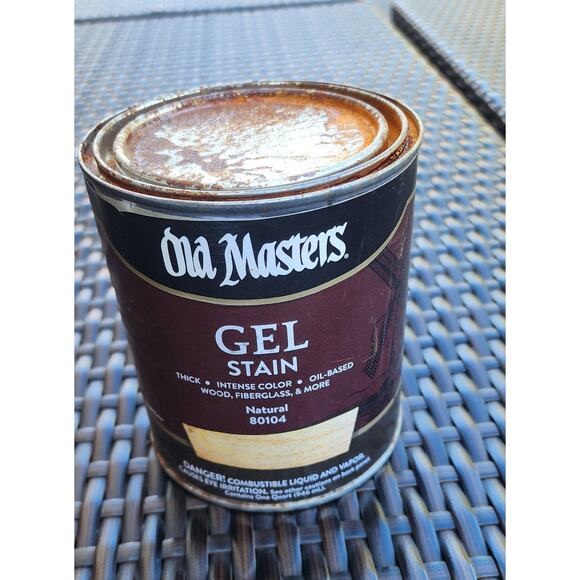 Old Masters  80104 Gel Stain Natural Oil-Based - Picture 1 of 4